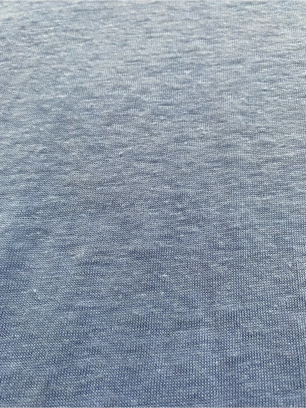 J. Crew Flutter Sleeve 100% Linen T-shirt Small Blue Lightweight Comfy